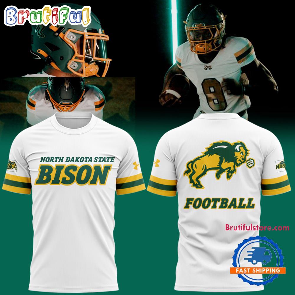 North Dakota State Bison Football 2025 New Uniform T Shirt