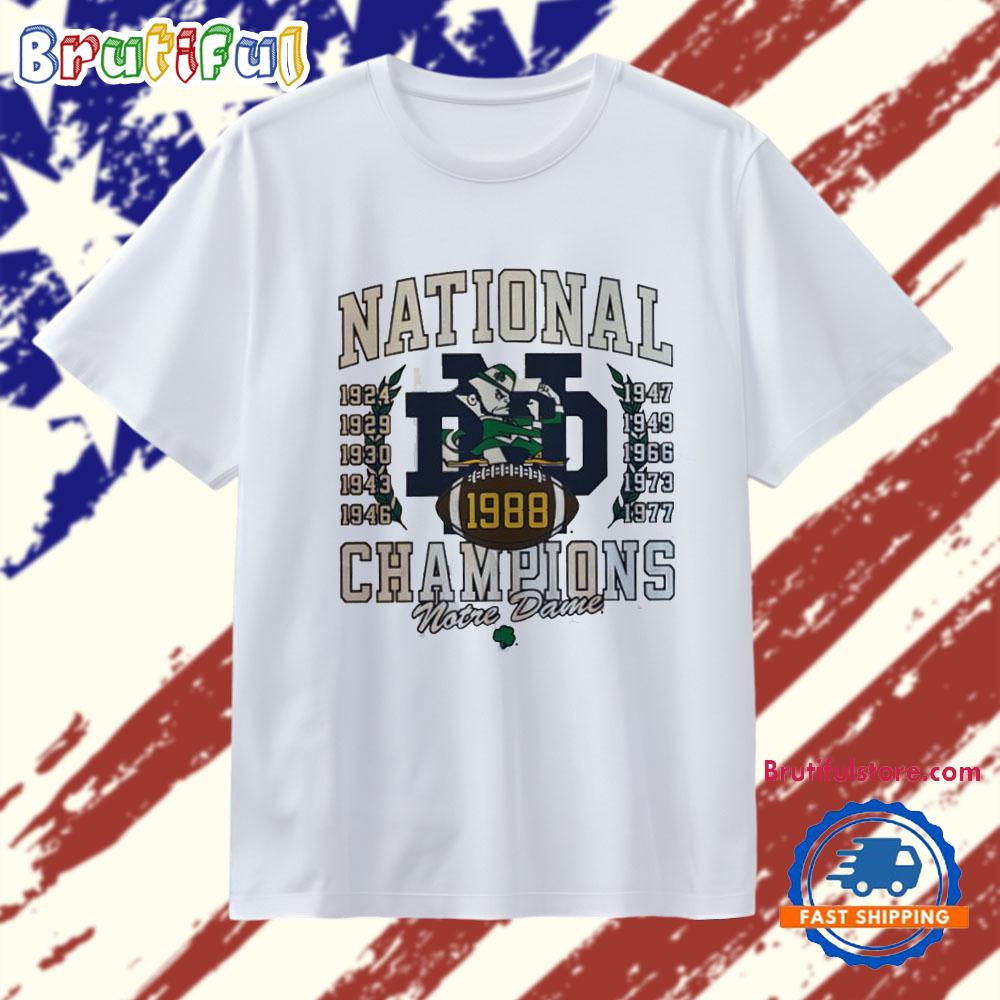 Notre Dame Football National Champions 11-Time T Shirt