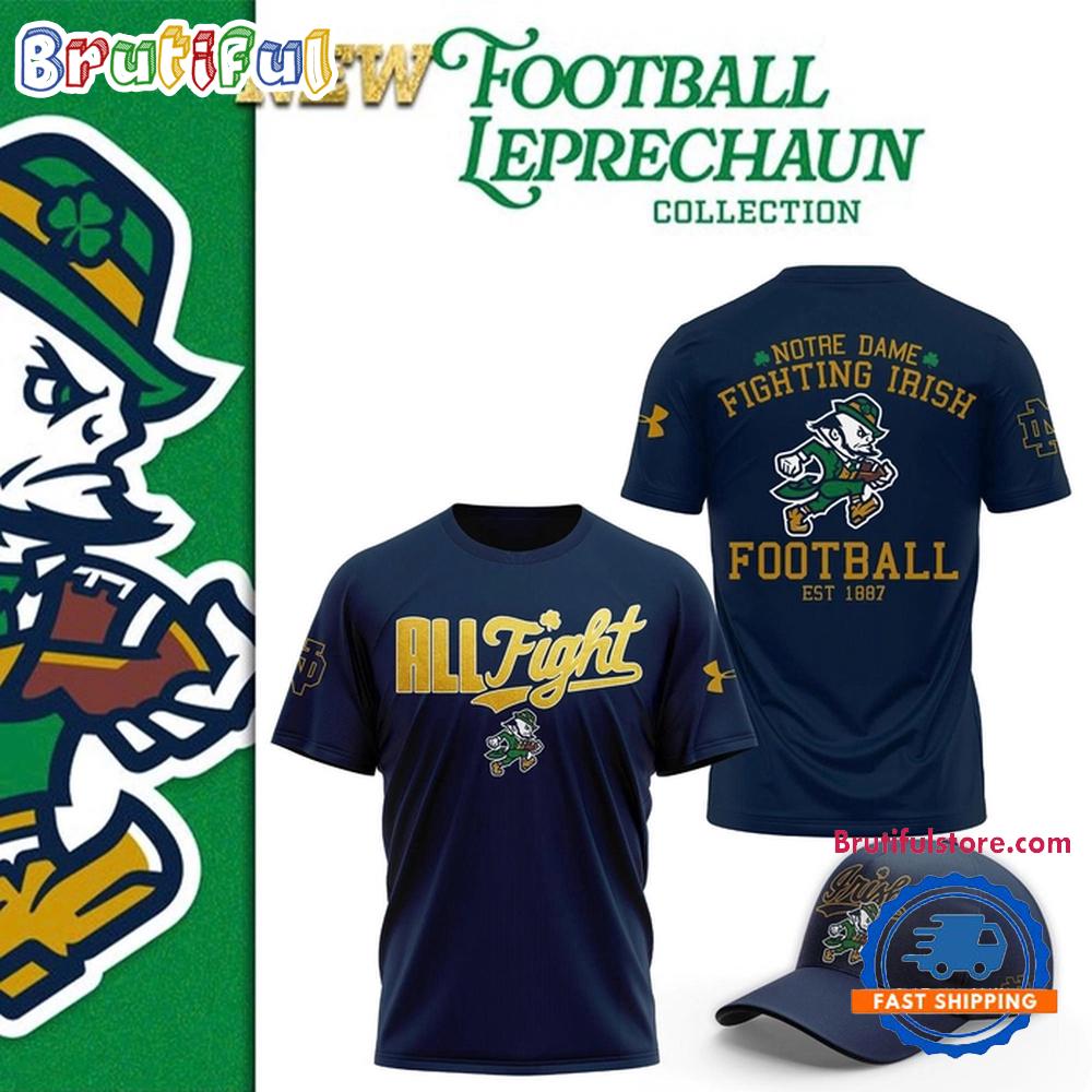 Notre Dame Football The Fighting Irish Est 1887 3D Shirt