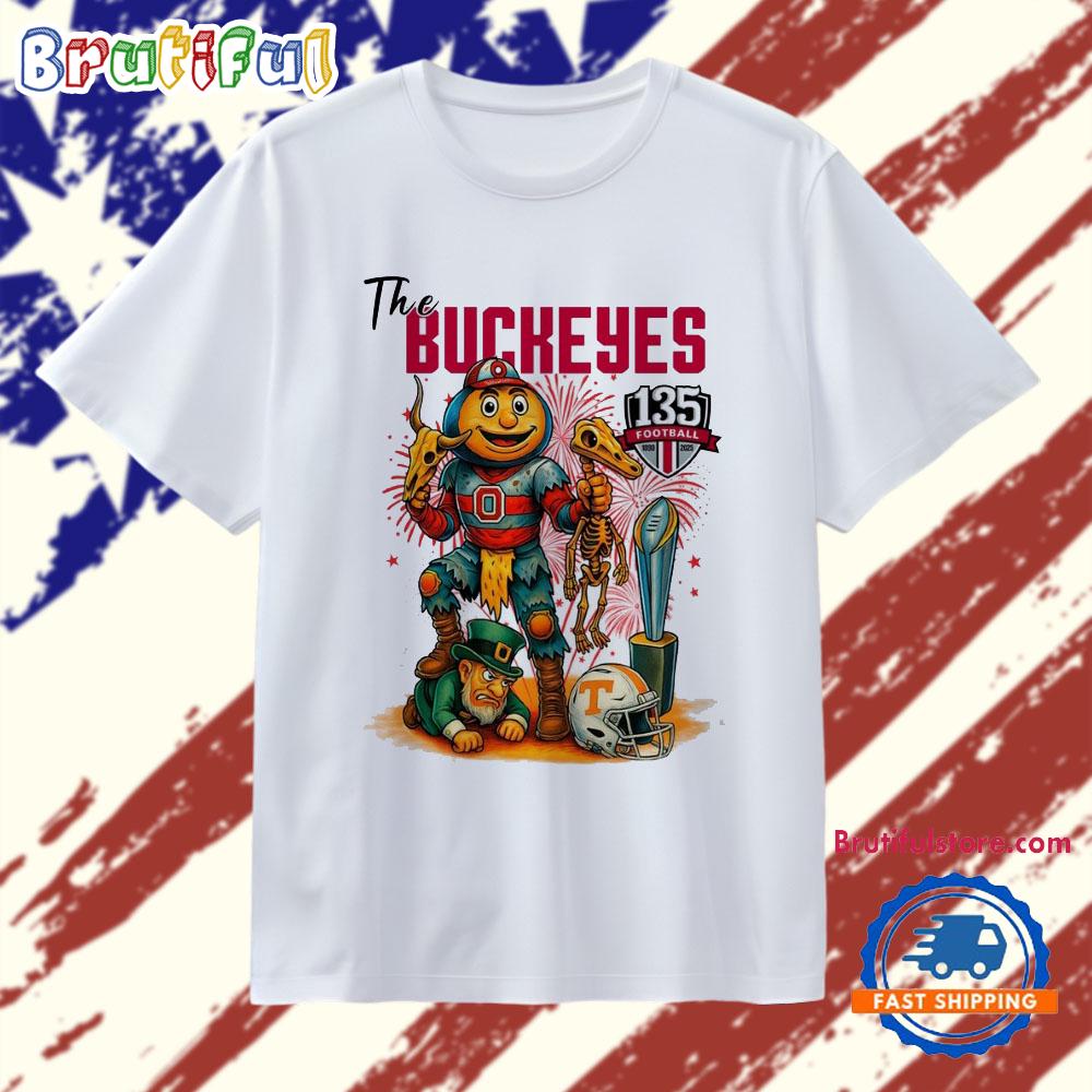 Ohio State Buckeyes Football 135 Season 2025 Vintage T Shirt