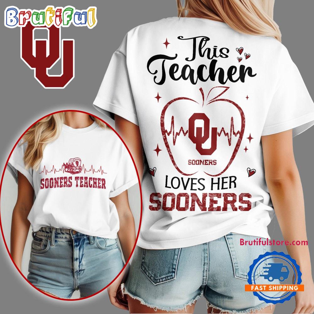 Oklahoma Sooners Teacher Appreciation Month Vintage T Shirt