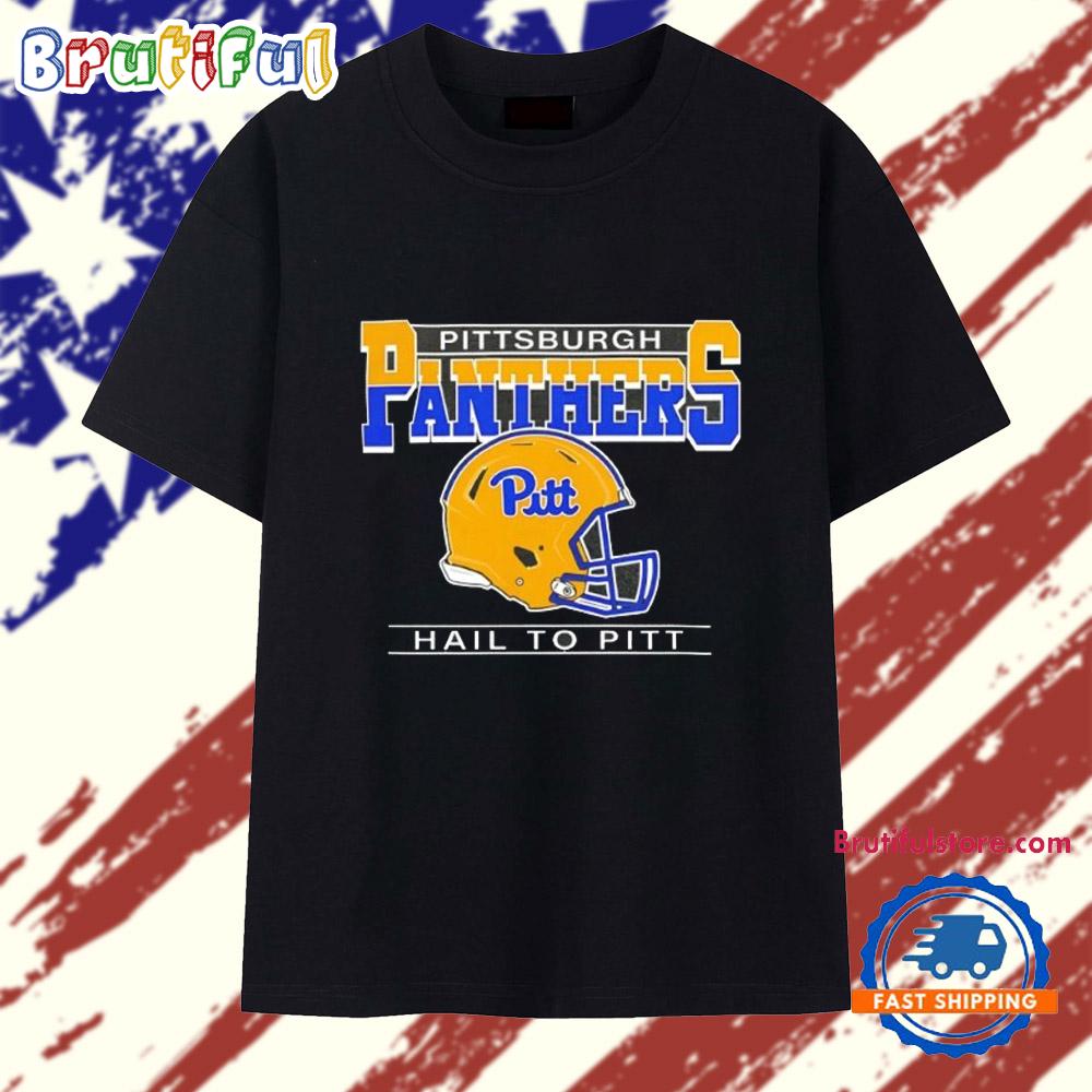 Pittsburgh Panthers Hail To Pitt Helmet T Shirt