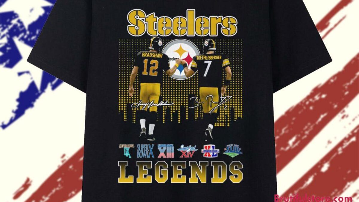 Pittsburgh Steelers Bradshaw Roethlisberger Football Legends 2025