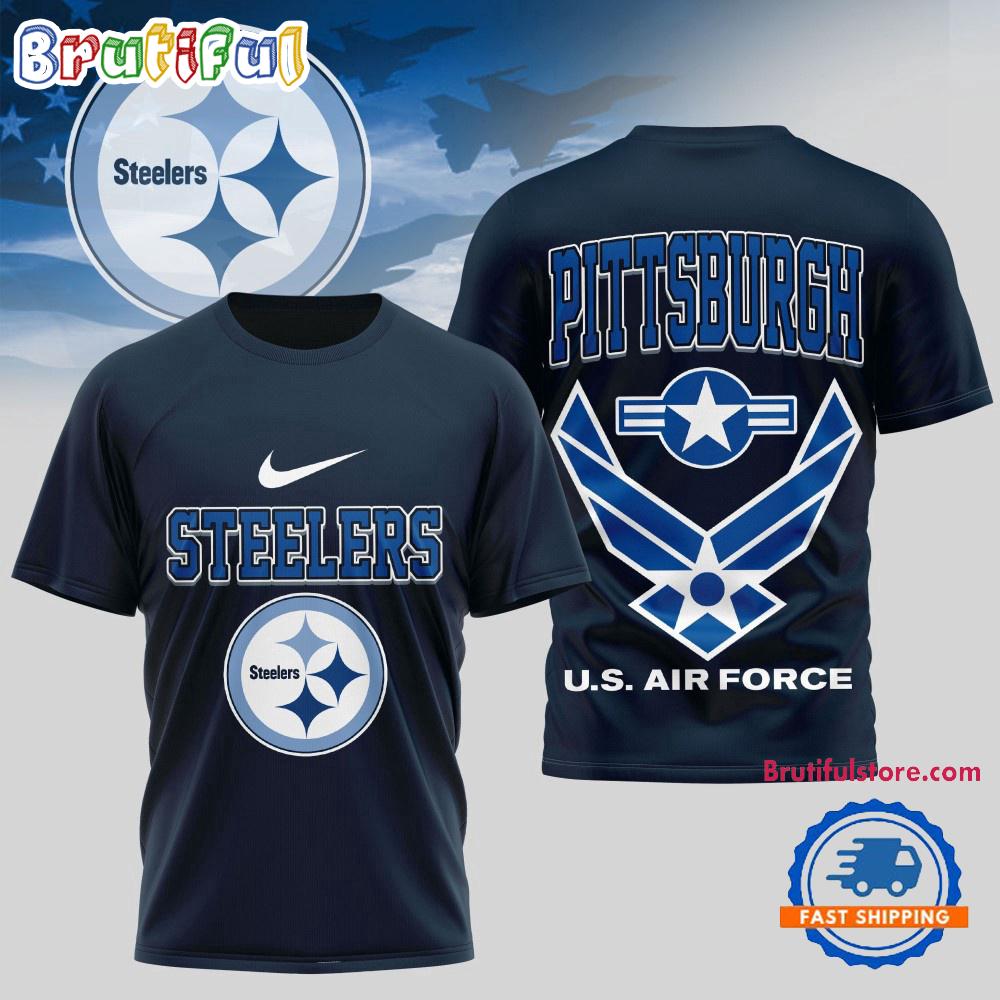 Pittsburgh Steelers US Air Force Military Unisex 3D Shirt