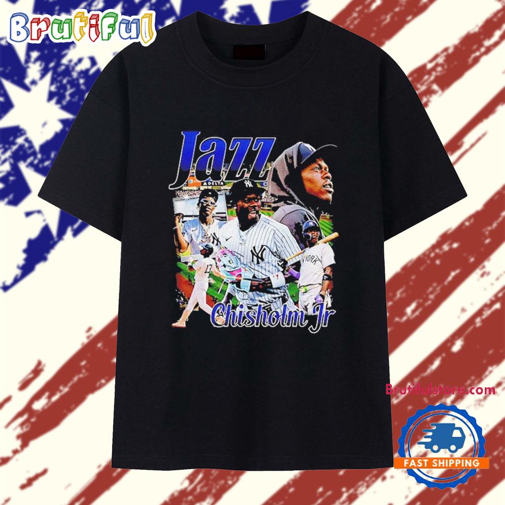 Rjazz Chisholm Jr. New York Yankees Mlb Baseball Graphic 2025 T Shirt