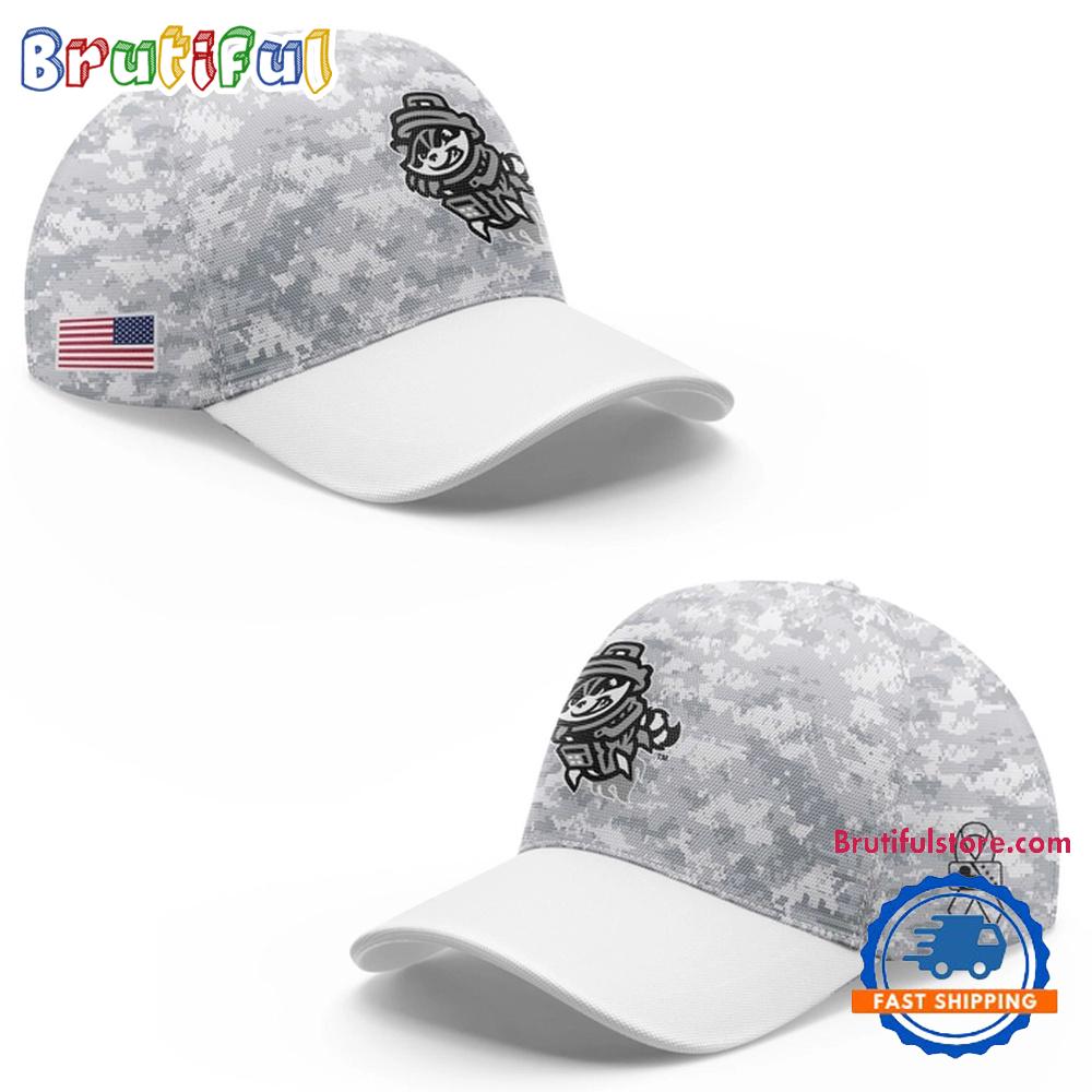 Rocket City Trash Pandas Military Appreciation Night 2025 Baseball Cap