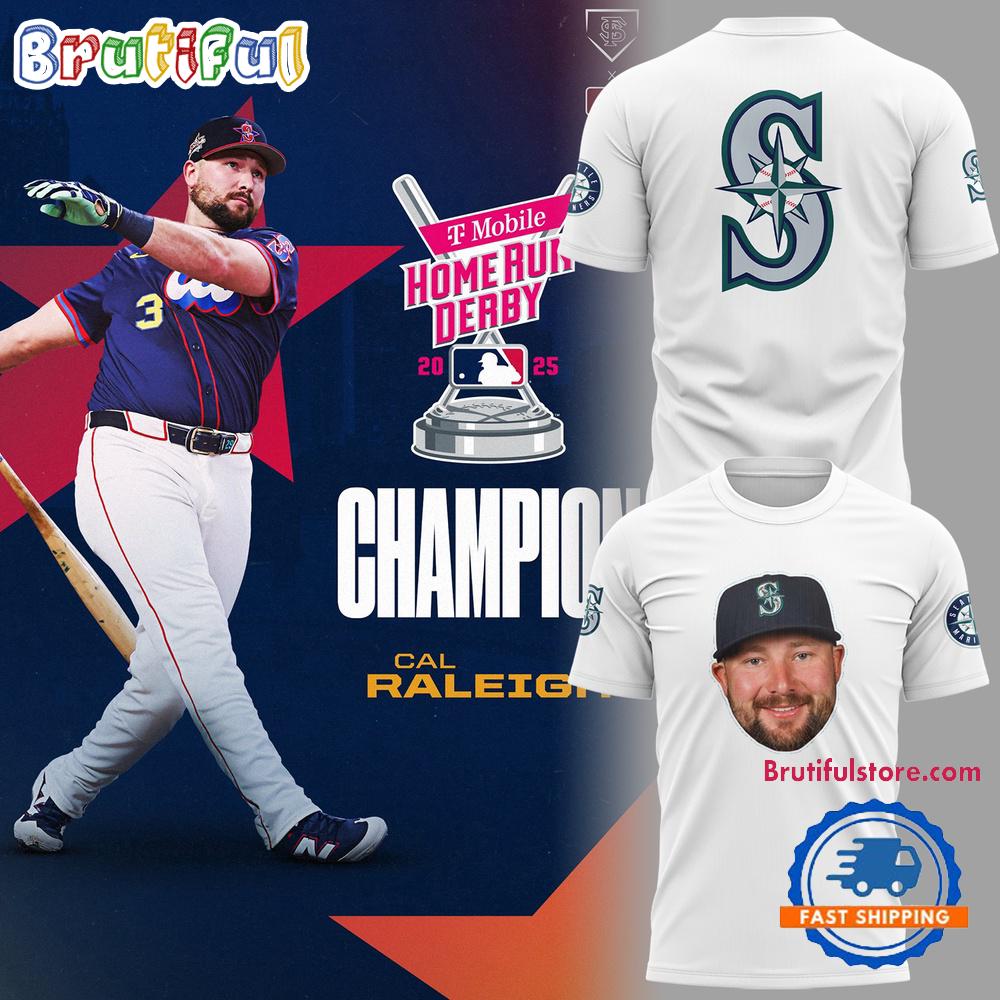 Seattle Mariners Cal Raleigh Chanpions 2025 T Shirt