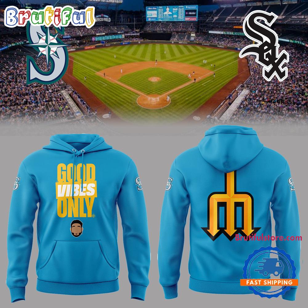 Seattle Mariners Good Vibes Only 2025 Hoodie