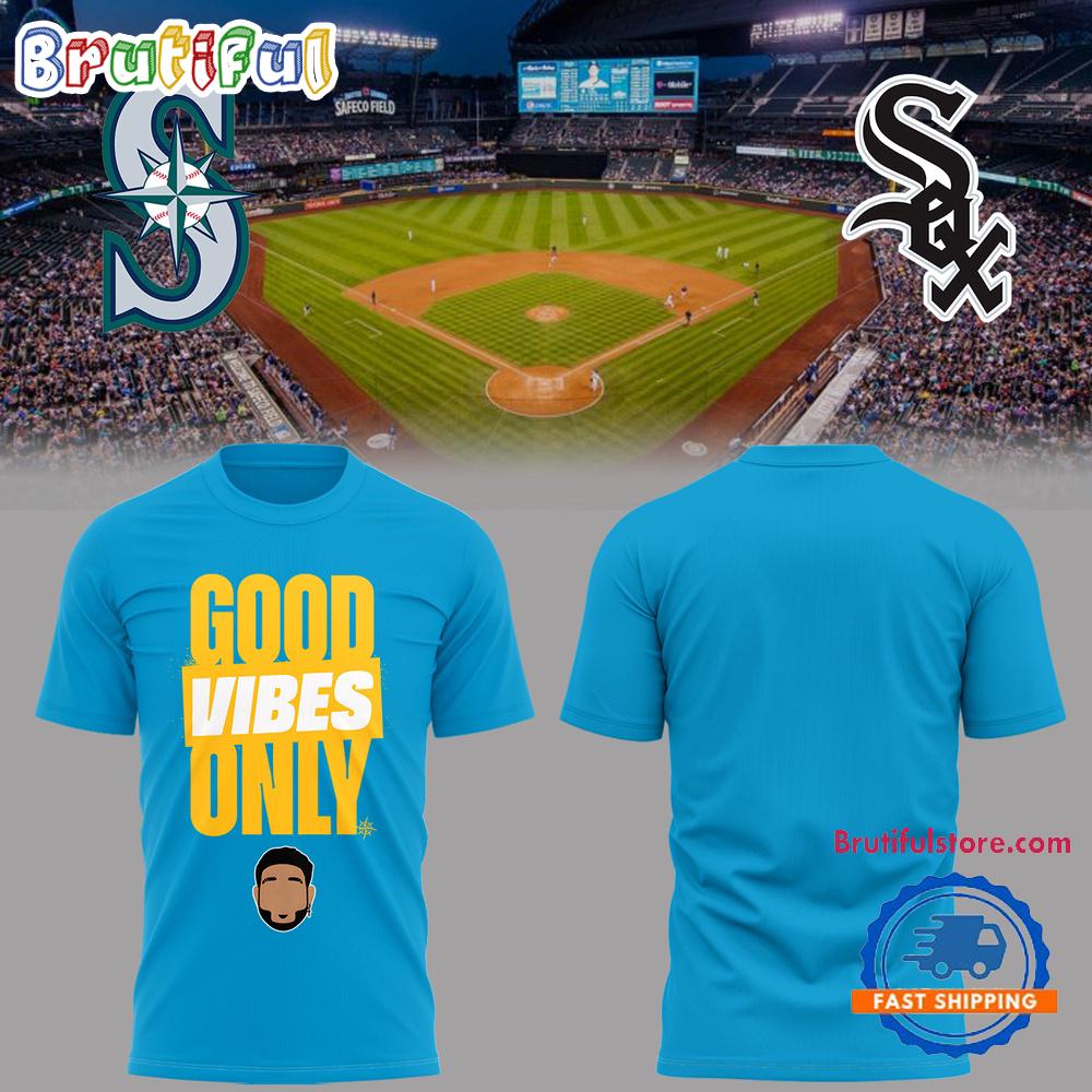 Seattle Mariners Good Vibes Only 2025 T Shirt