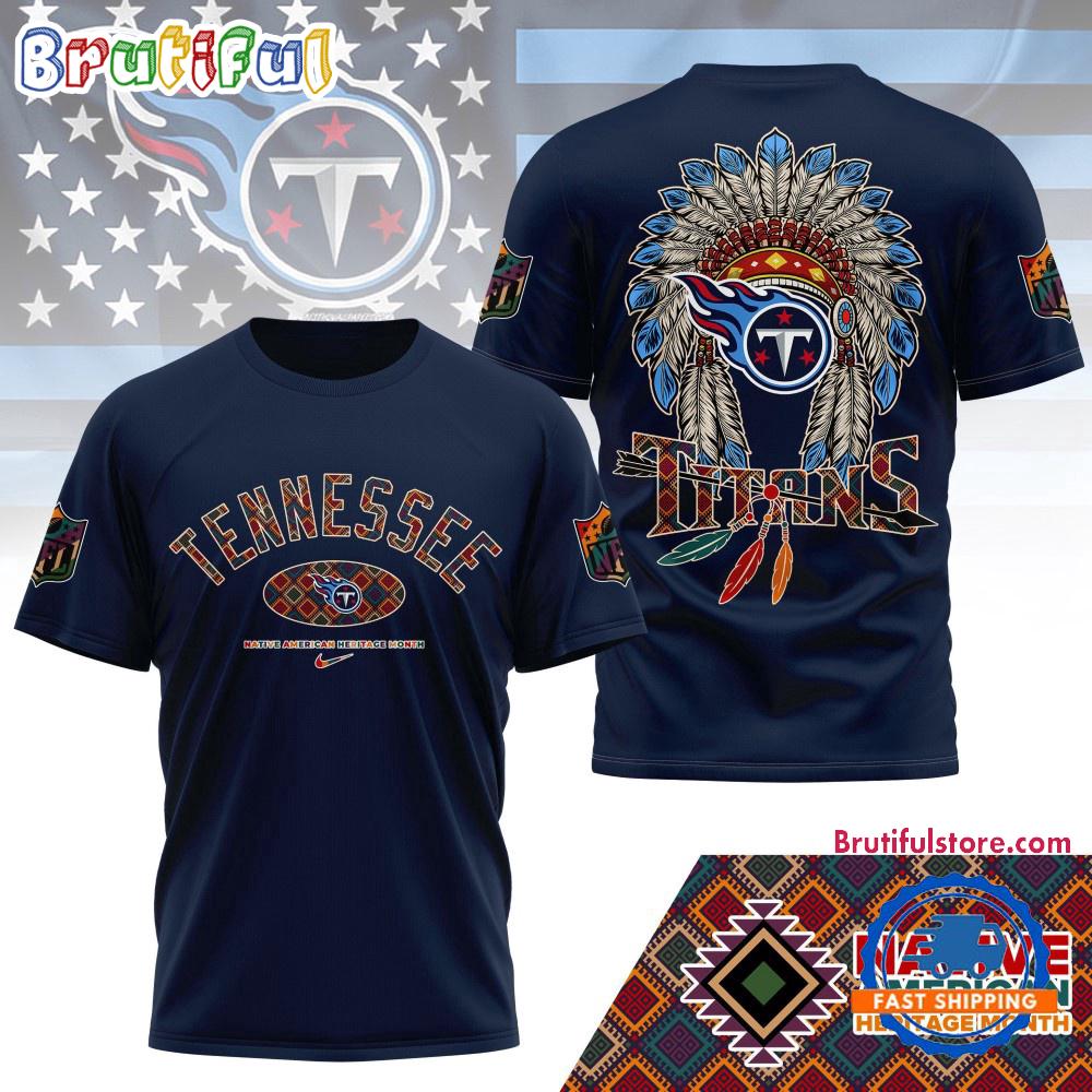 Tennessee Titans Native American Heritage Month 3D Shirt