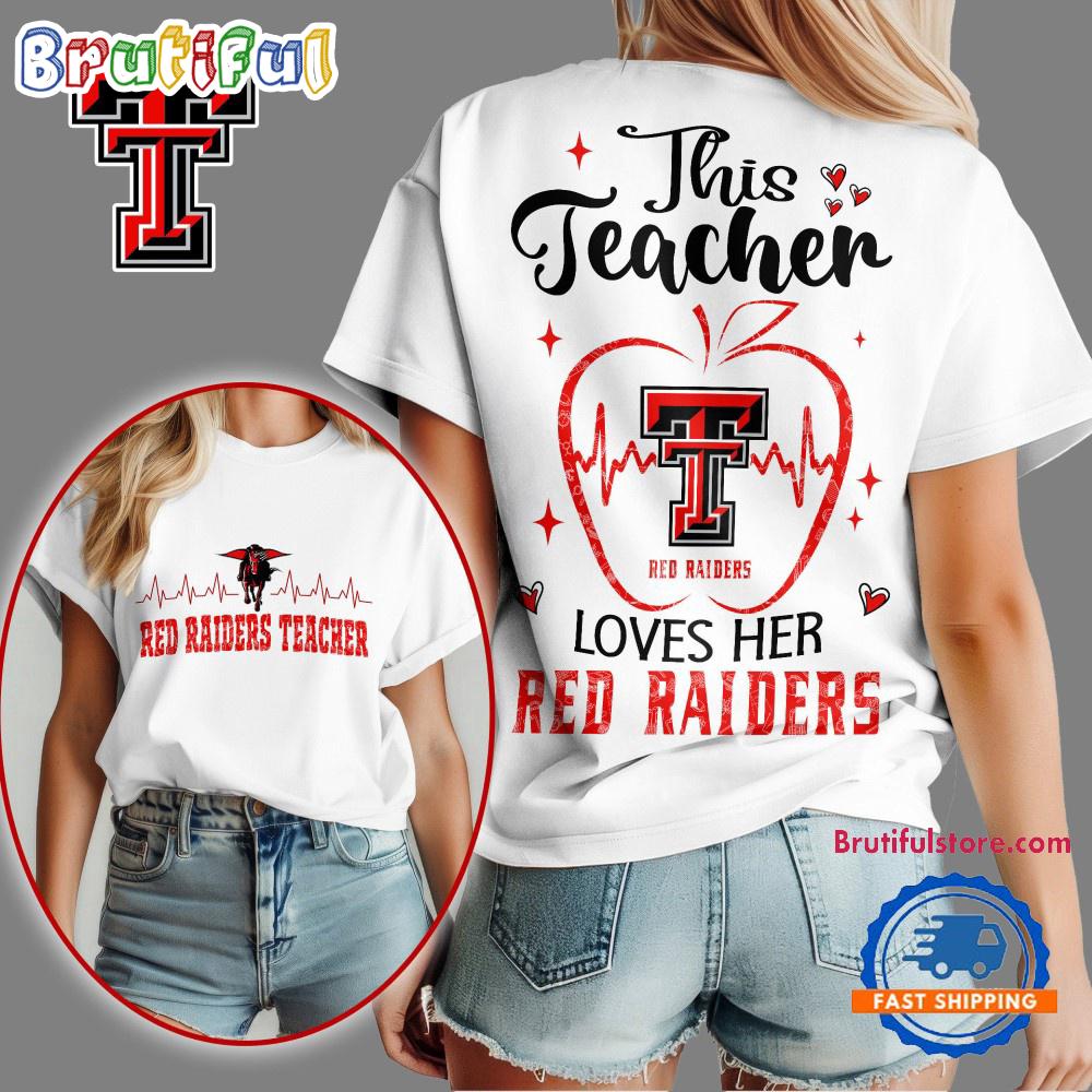 Texas Tech Red Raiders Teacher Appreciation Month Vintage T Shirt