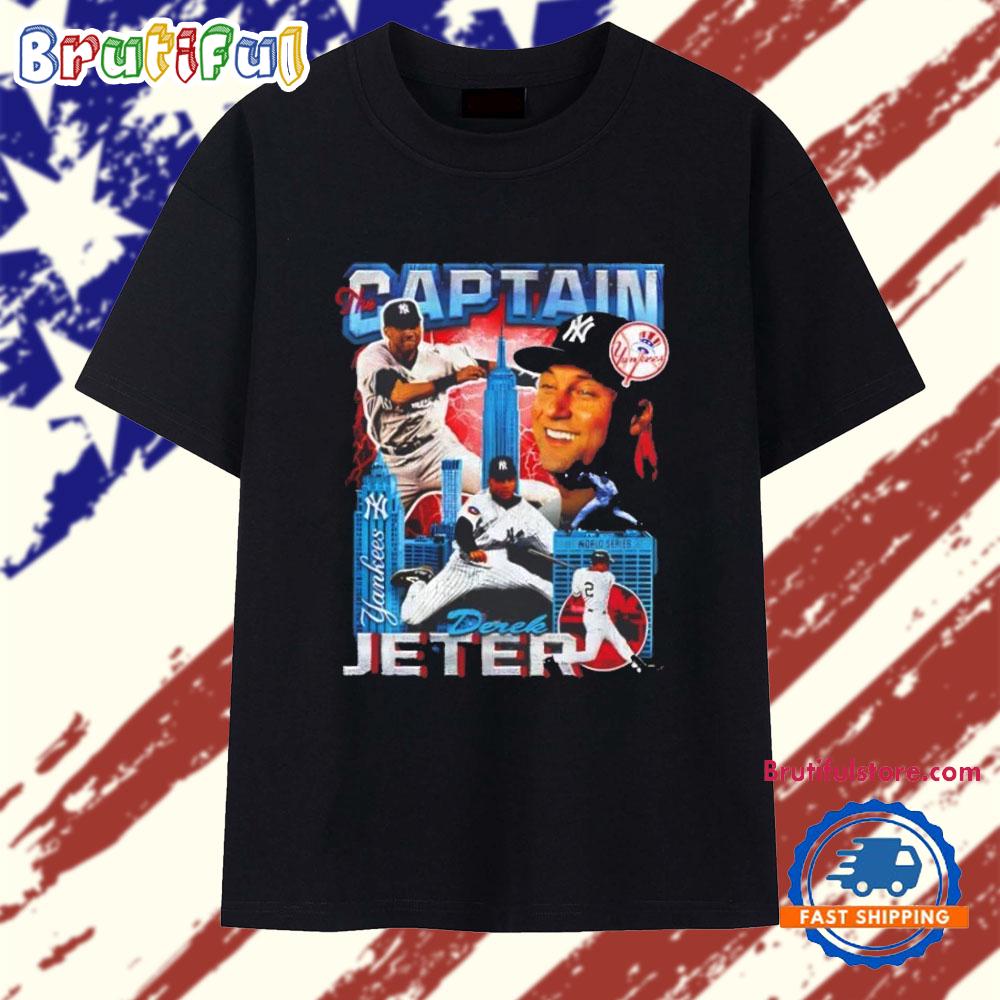 The Captain Derek Jeter New York Yankees 2000 World Series MVP T Shirt