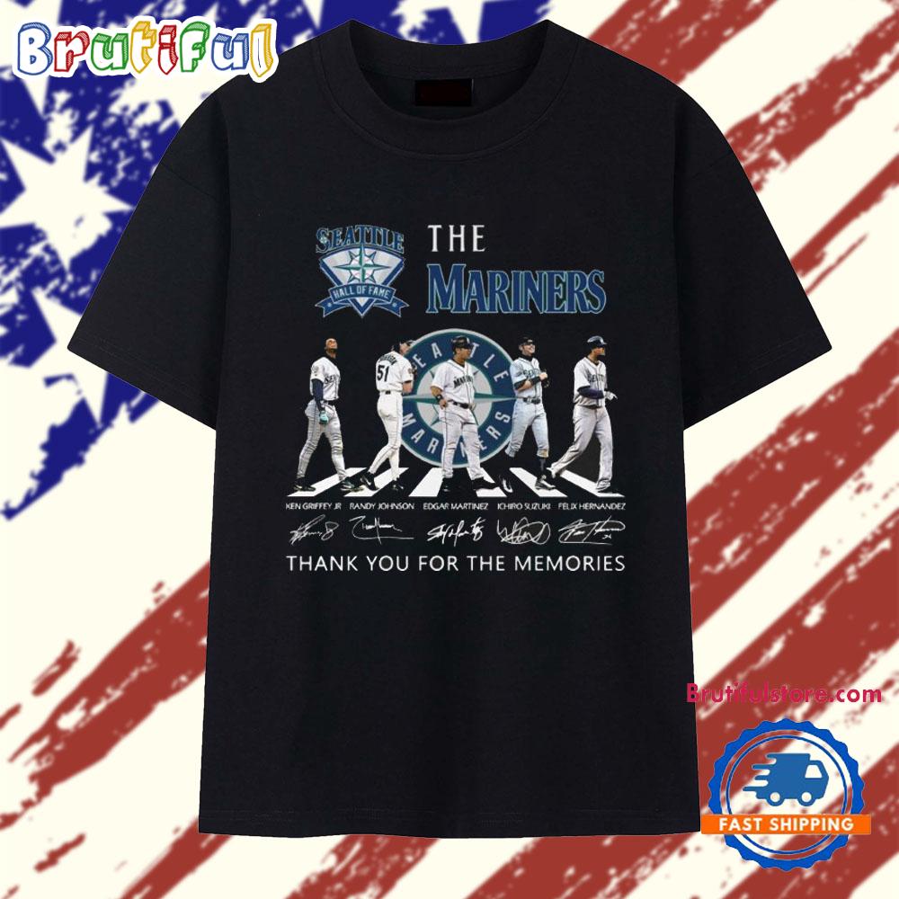 The Seattle Mariners Signature Go On The Road 2025 T Shirt
