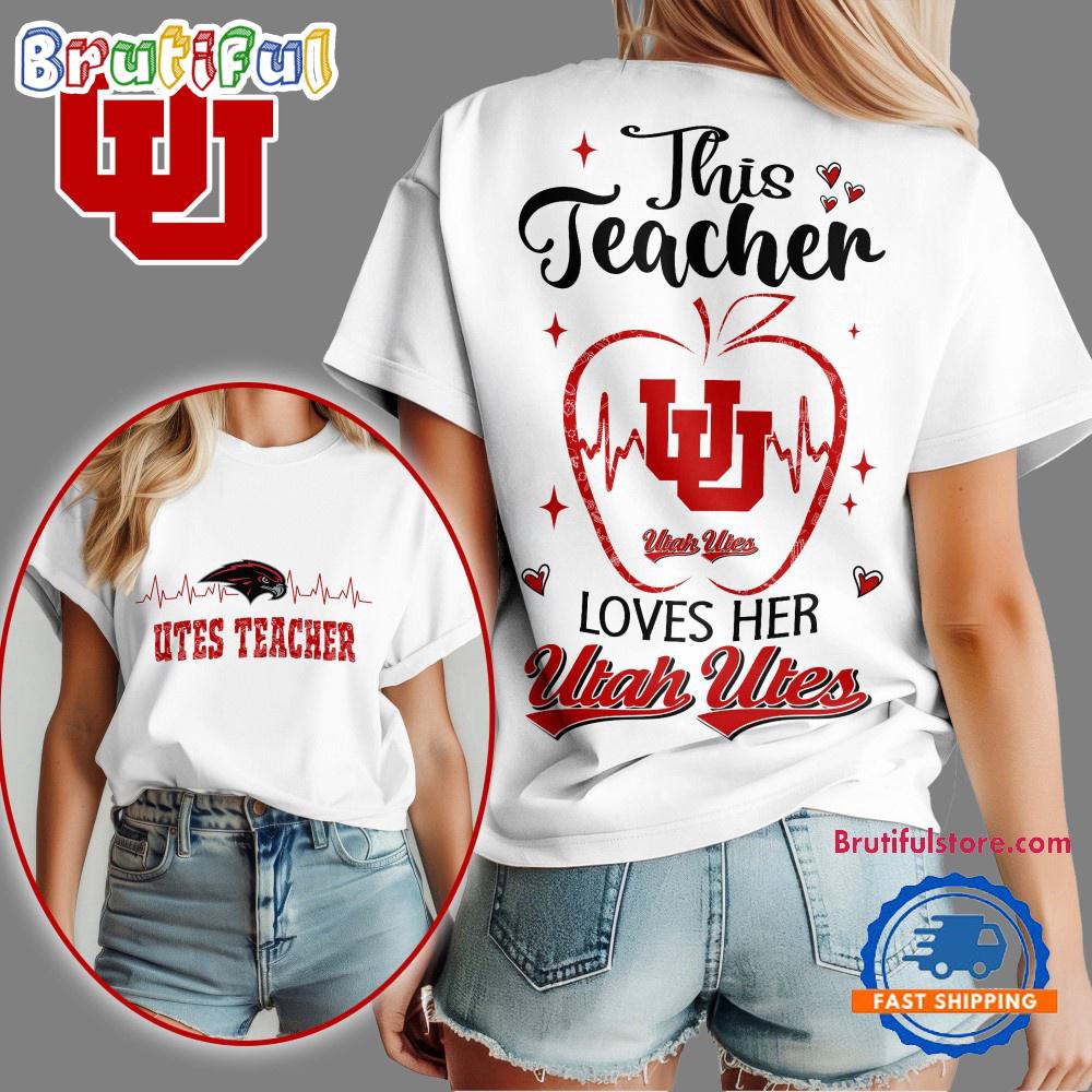 Utah Utes Teacher Appreciation Month Vintage T Shirt