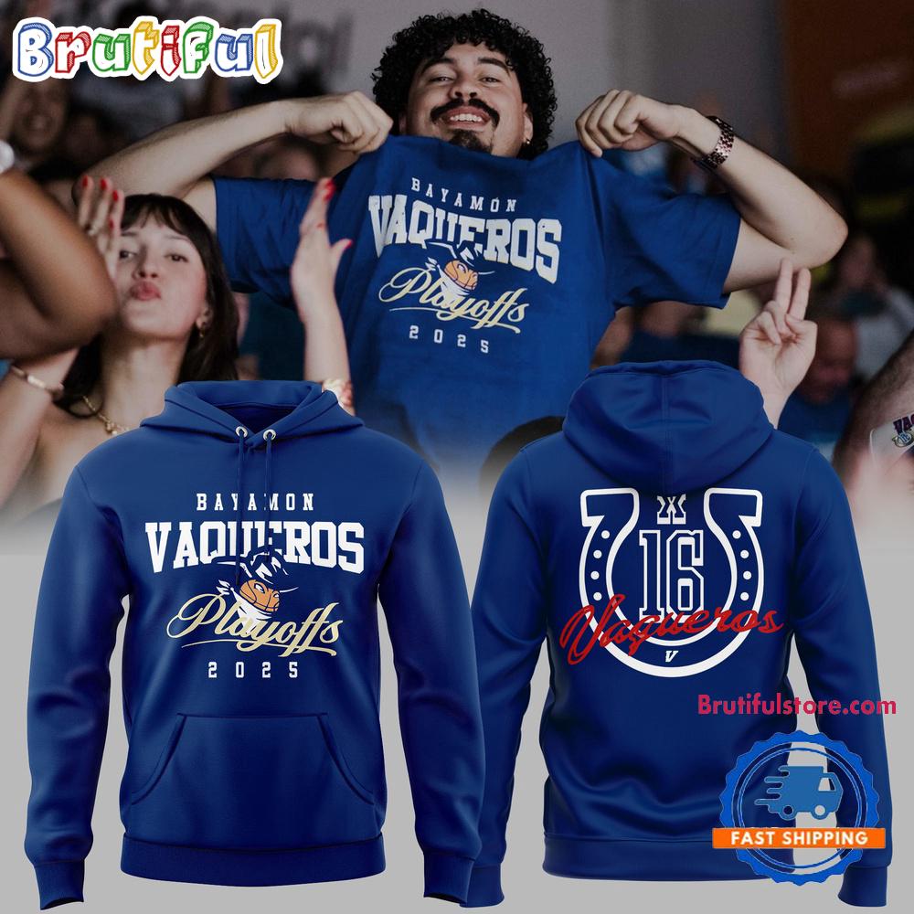 Vaqueros de Bayamon 2025 Play Offs BSN Limited Edition Hoodie