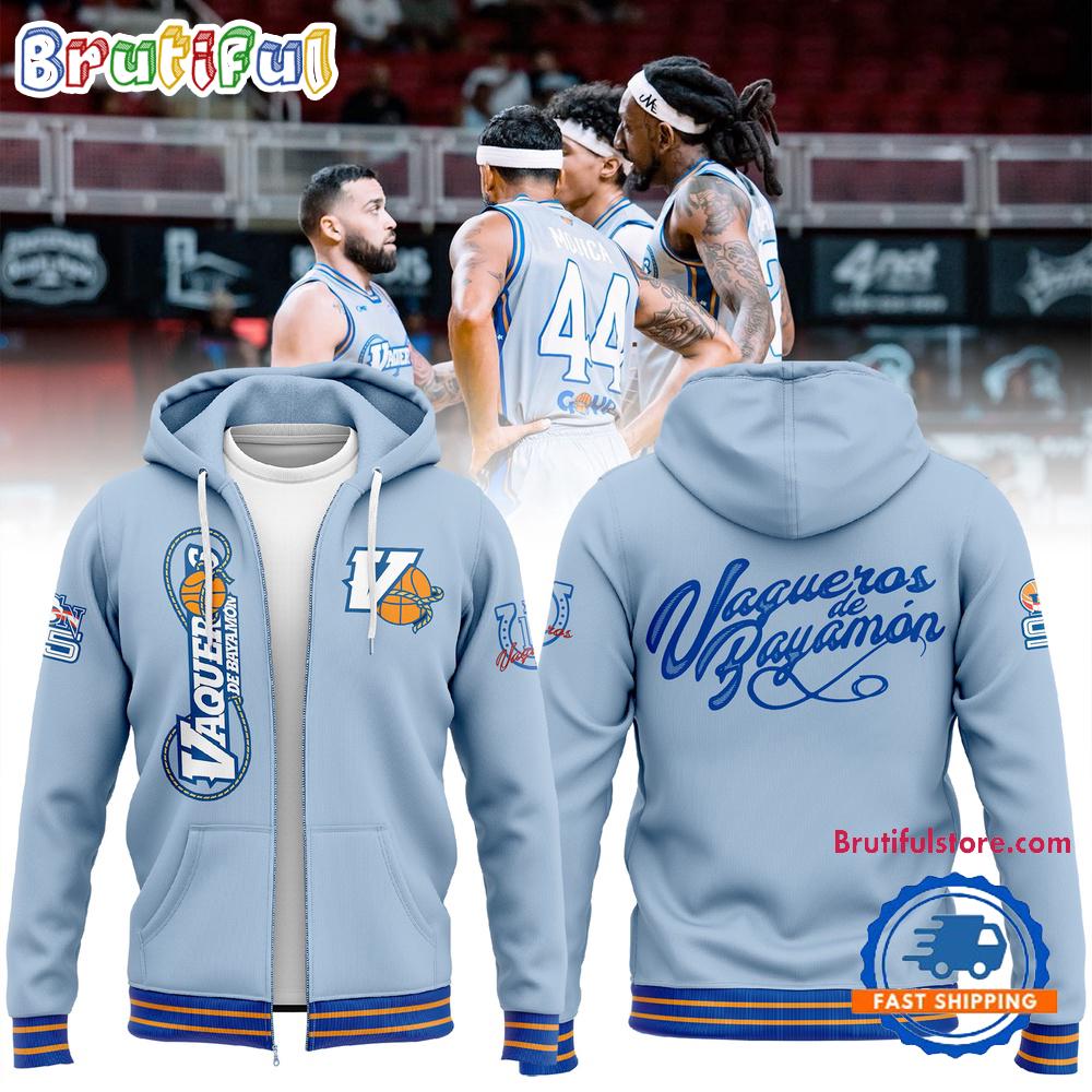 Vaqueros de Bayamon BSN LA Final 2025 Basketball Zip Hoodie