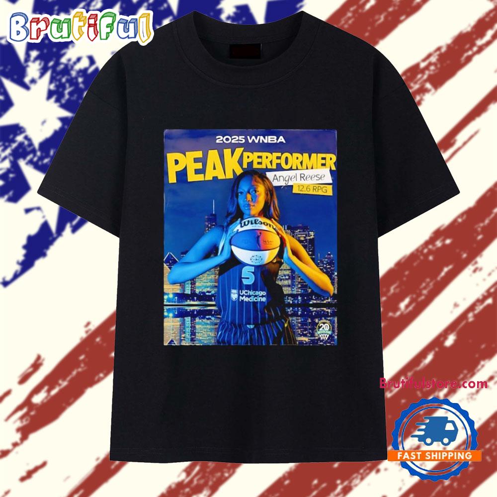 2025 WNBA Peak Performer Angel Reese T Shirt