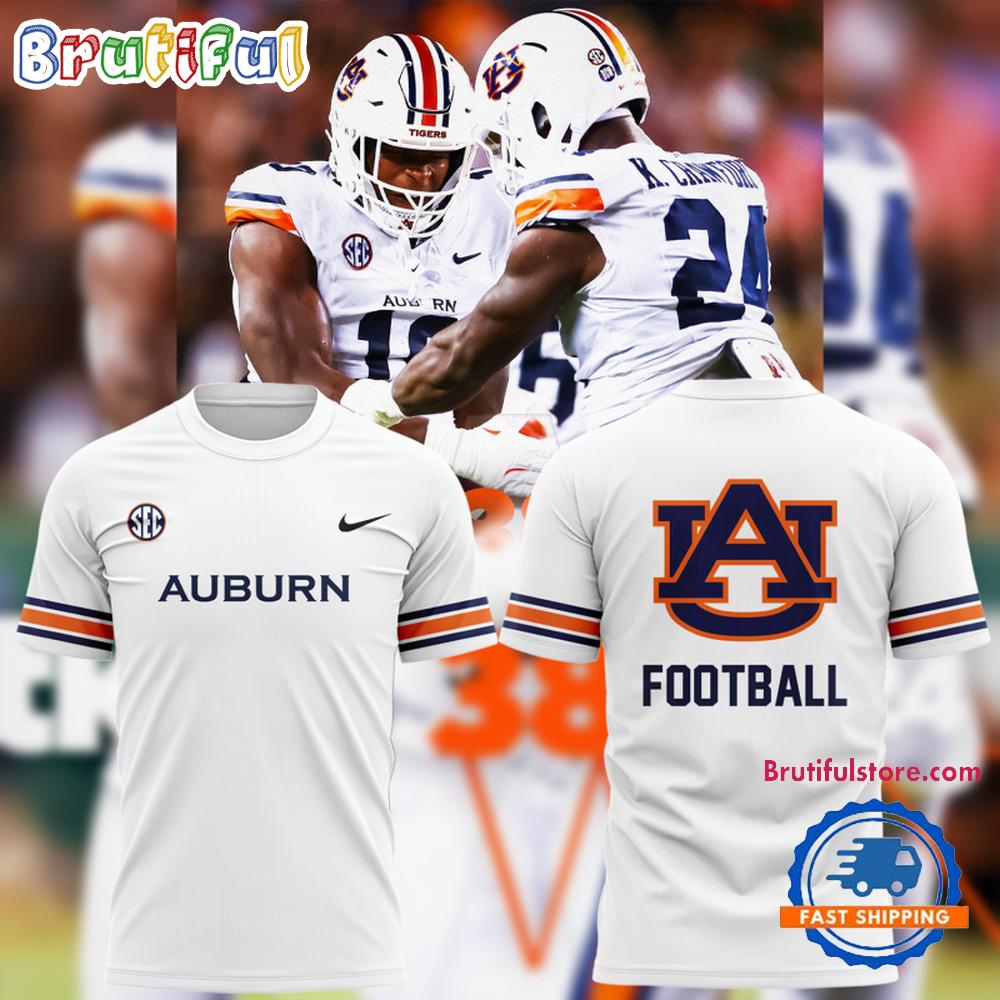 Auburn Tigers Football 2025 New Uniform Limited Edition T Shirt