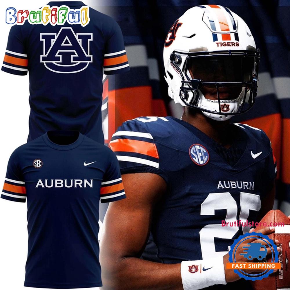 Auburn Tigers Home Football Game 2025 Limited Edition 3D Shirt