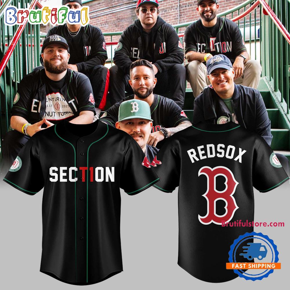 Boston Red Sox Section 10 Night Baseball Jersey