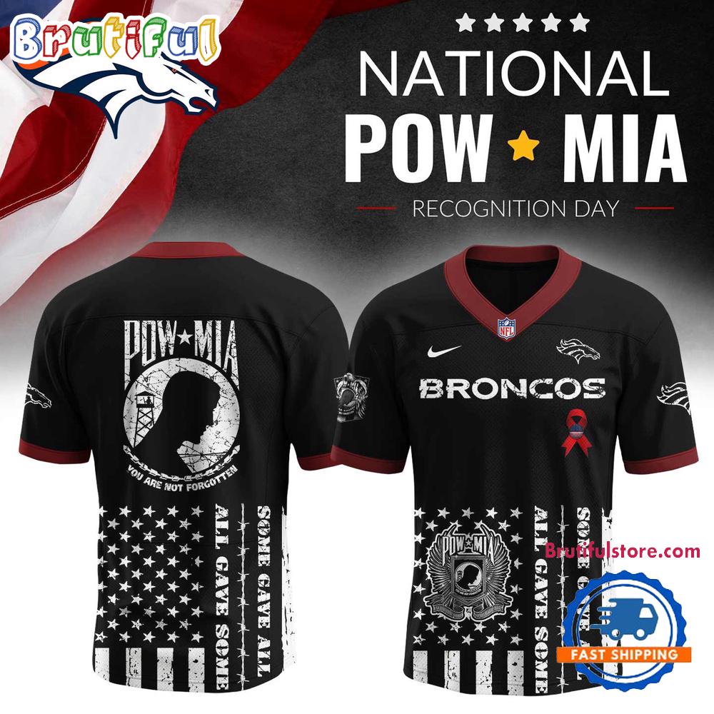 Denver Broncos NFL NATIONAL POW MIA Recognition Day 2025 Football Jersey