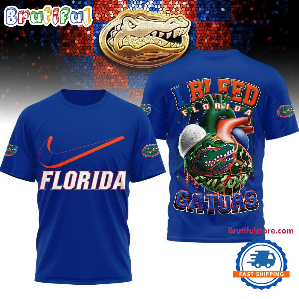Florida Gators 2025 NCAA I Bleed Unisex 3D Shirt