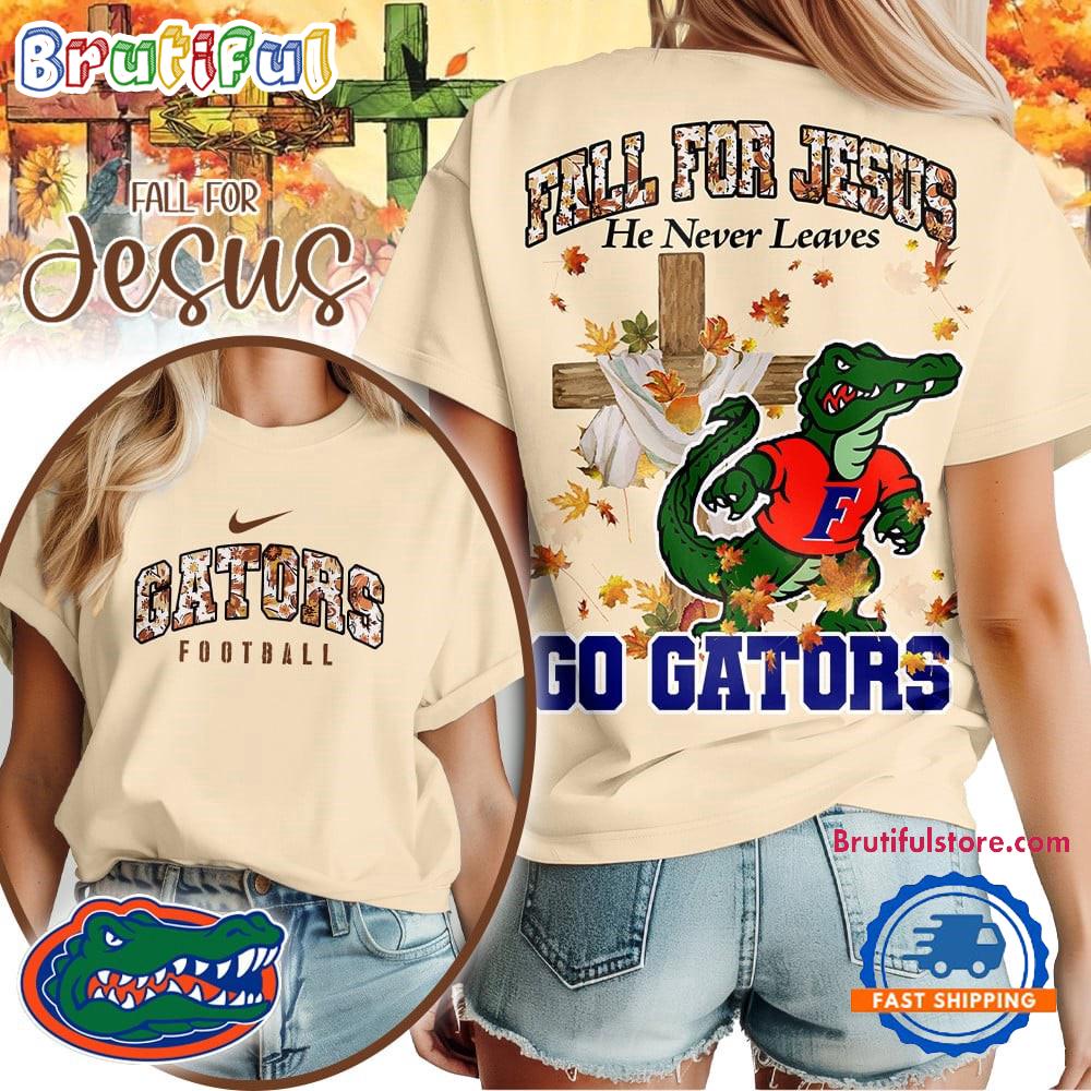 Florida Gators 2025 NCAA Season Fall For Jesus Unisex 3D Shirt