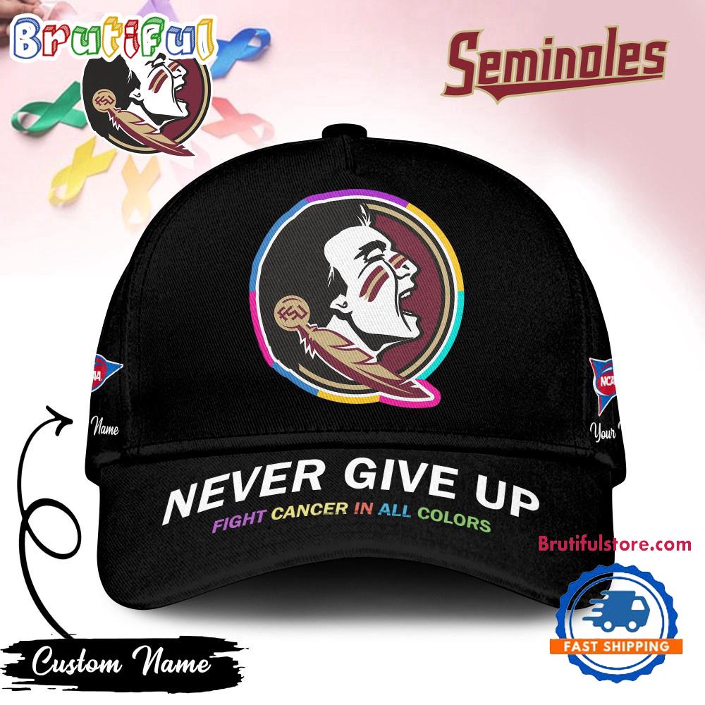 Florida State Seminoles 2025 NCAA FIGHT CANCER IN ALL COLORS Classic Cap