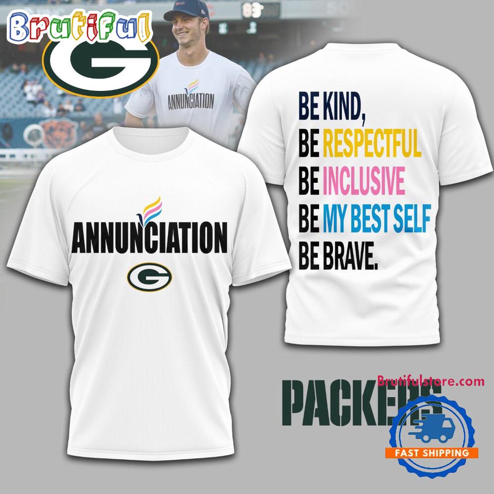 Green Bay Packers NFL Annunciation 2025 Unisex 3D Shirt