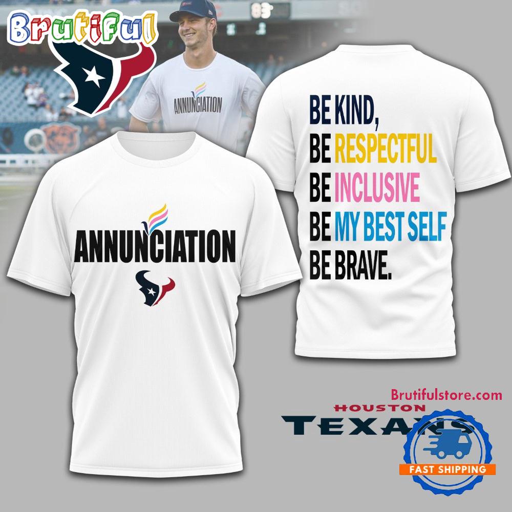 Houston Texans NFL Annunciation 2025 Unisex 3D Shirt