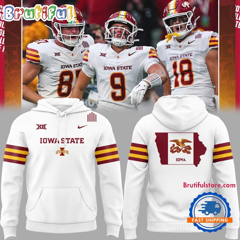 Iowa State Cyclone Flag Uniform 2025 Limited Edition Hoodie