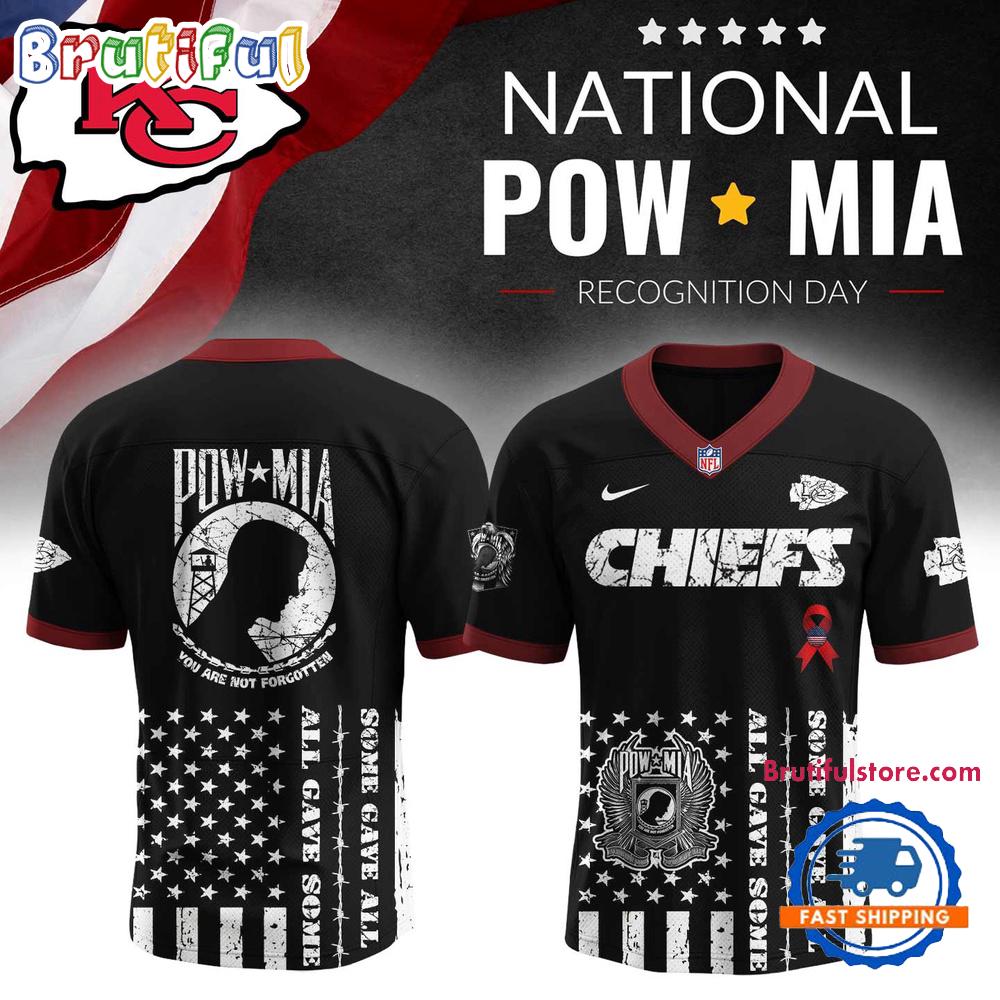 Kansas City Chiefs NFL NATIONAL POW MIA Recognition Day 2025 Football Jersey