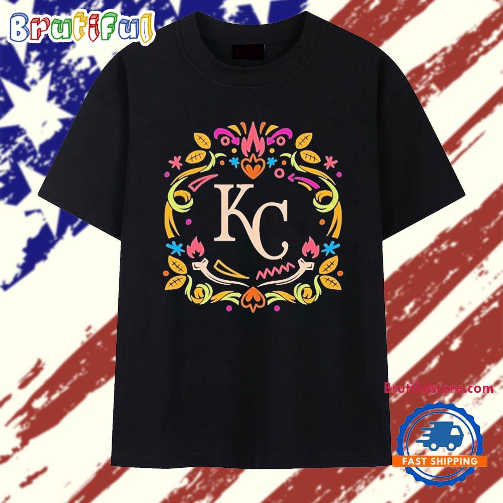 Kansas City Royals Dia de los Muertos MLB Celebration 2025 Vintage T Shirt