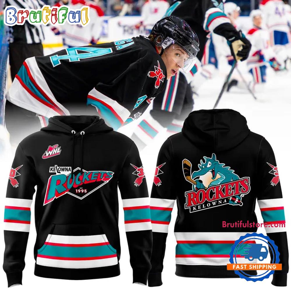 Kelowna Rockets 30th Anniversary 1995-2025 Hoodie
