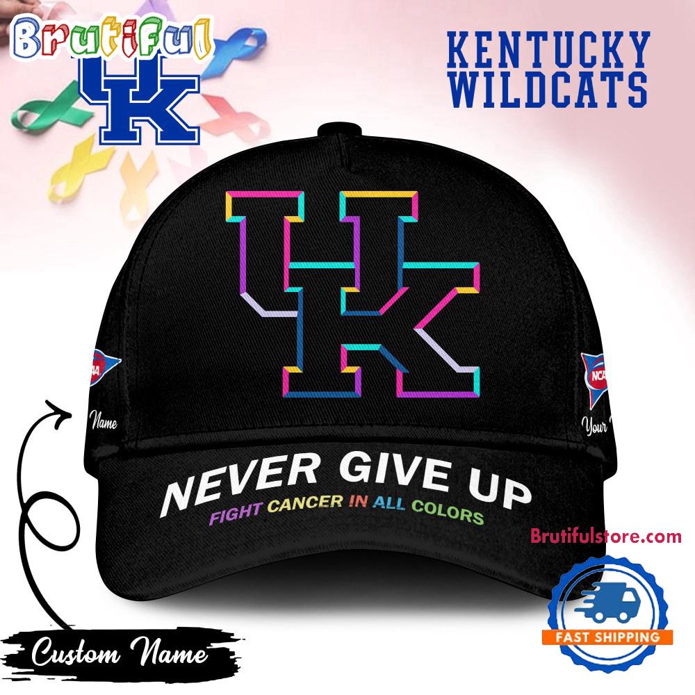 Kentucky Wildcats 2025 NCAA FIGHT CANCER IN ALL COLORS Classic Cap