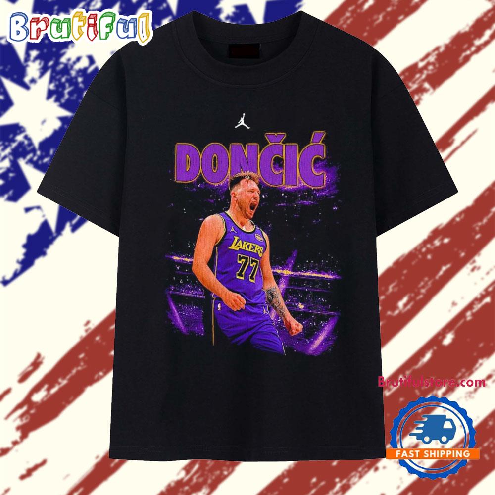 Luka Doncic Jordan Basketball 2025 T Shirt