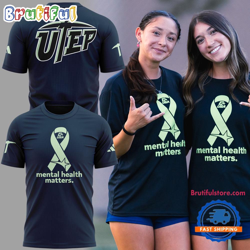 Mental Health Matters at UTEP 2025 Unisex 3D Shirt