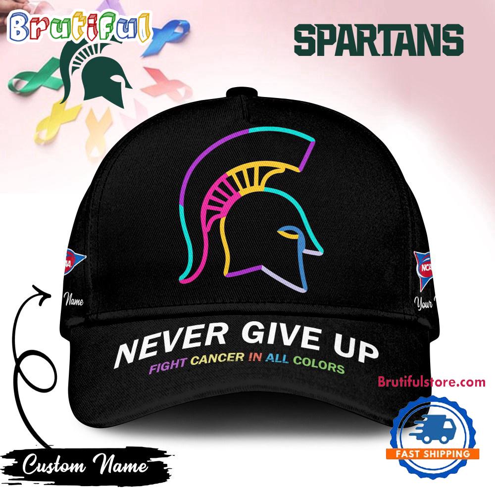 Michigan State Spartans 2025 NCAA FIGHT CANCER IN ALL COLORS Classic Cap
