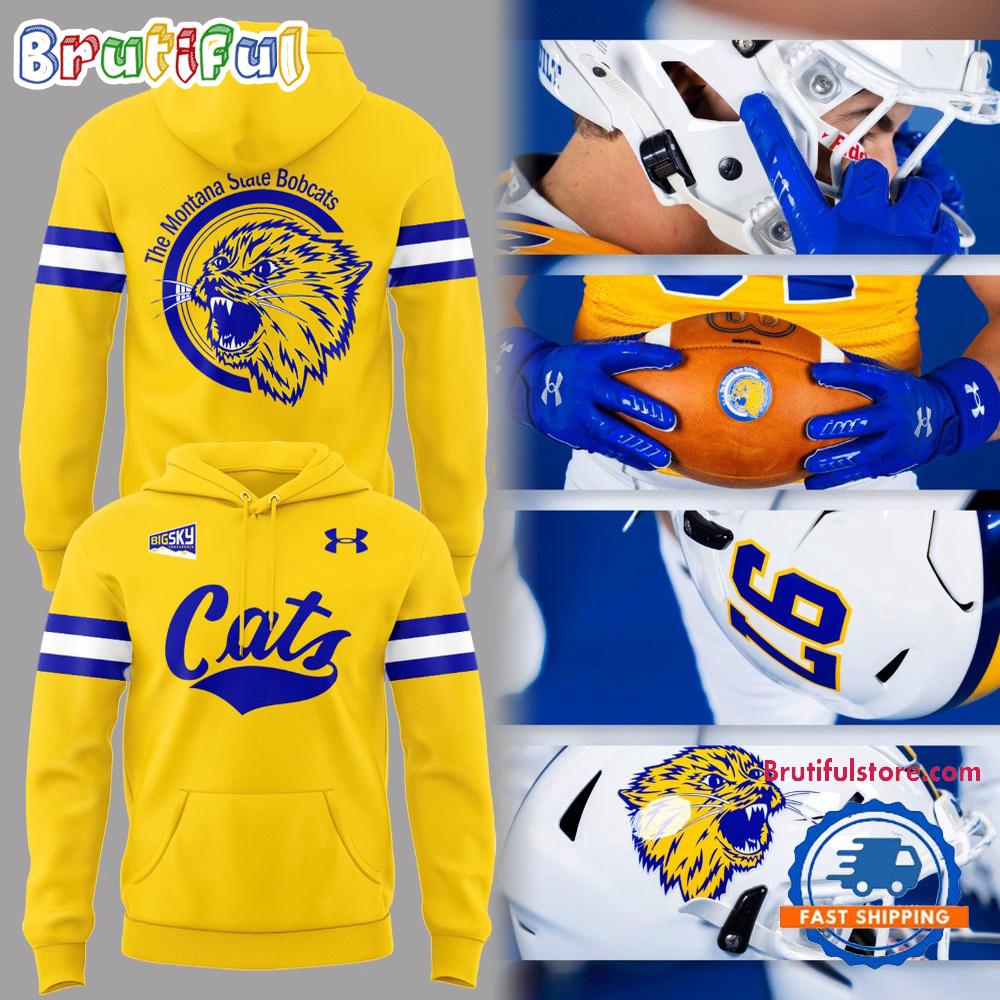 Montana State Bobcats Gold Rush 2025 Limited Edition Hoodie