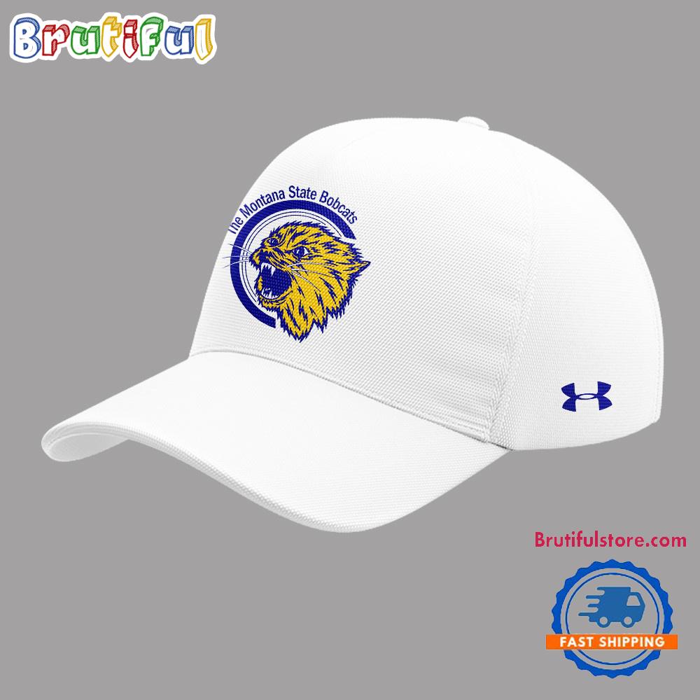 Montana State Bobcats Gold Rush 2025 White Baseball Cap