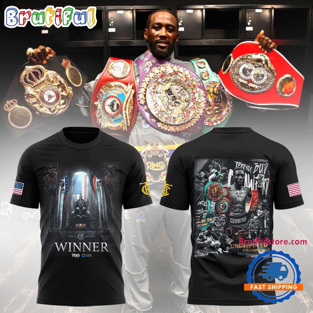 Nebraska Huskers Crawford Undisputed Champion All the Belts 2025 Limited 3D Shirt