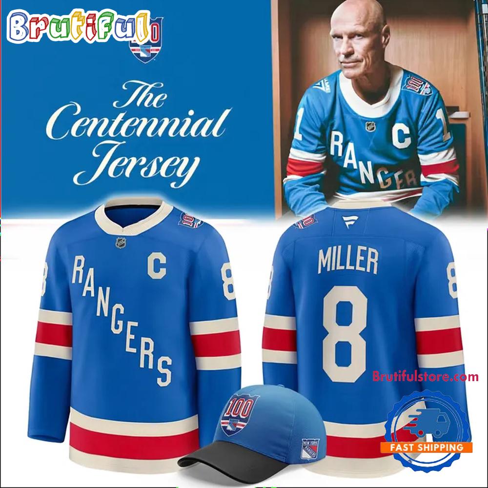 New York Rangers Centennial 2025-2026 Hockey Jersey