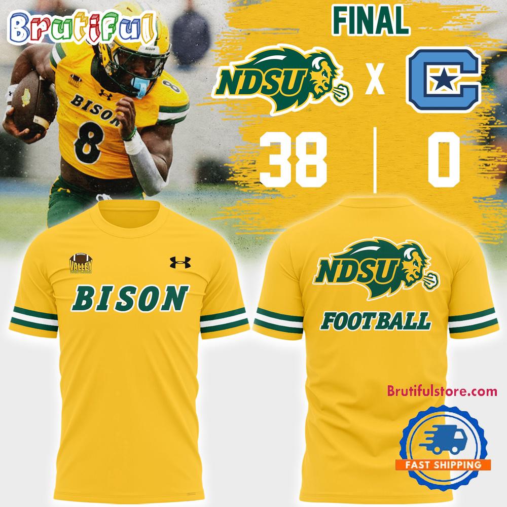 North Dakota State Bison Football 2025 New T Shirt
