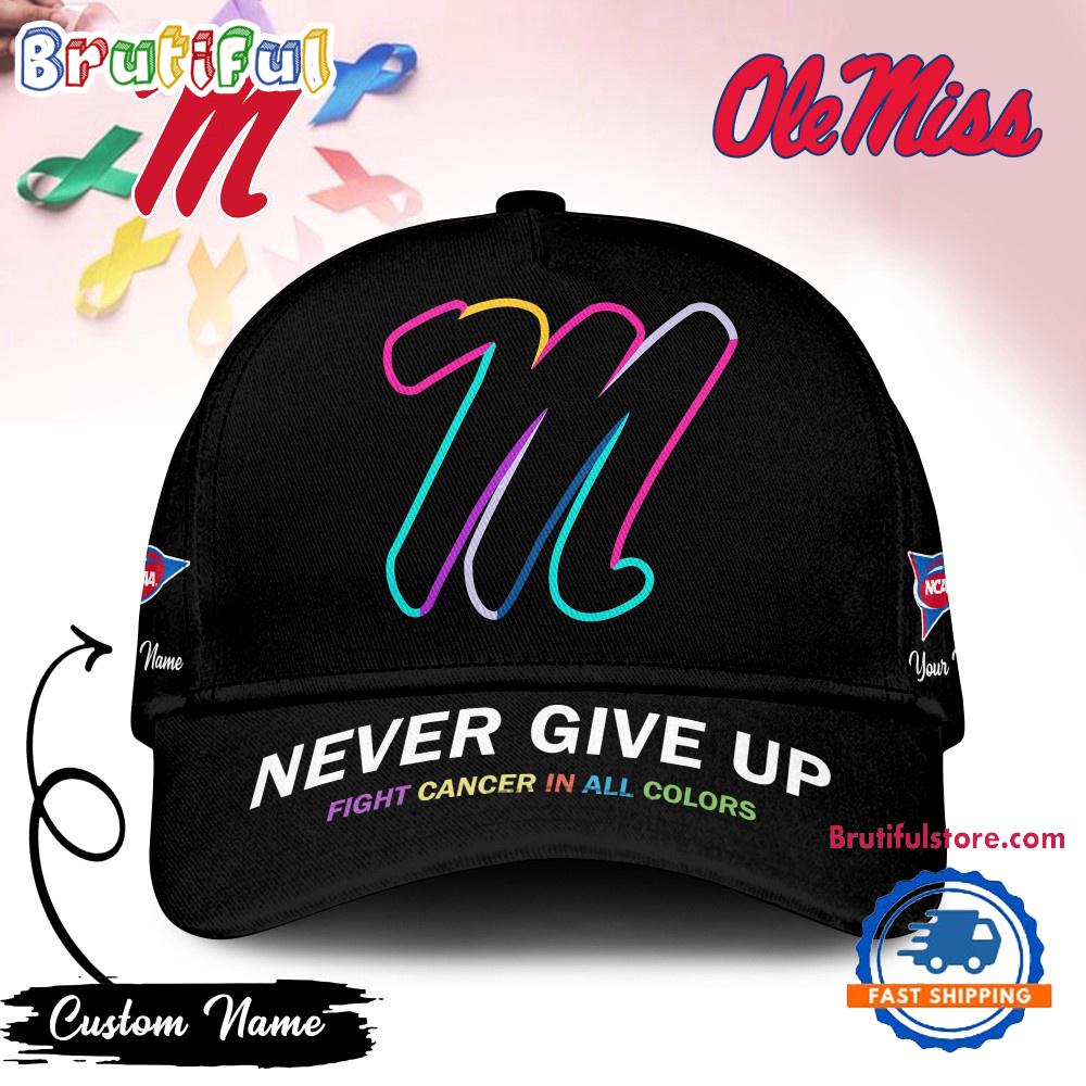 Ole Miss Rebels 2025 NCAA FIGHT CANCER IN ALL COLORS Classic Cap