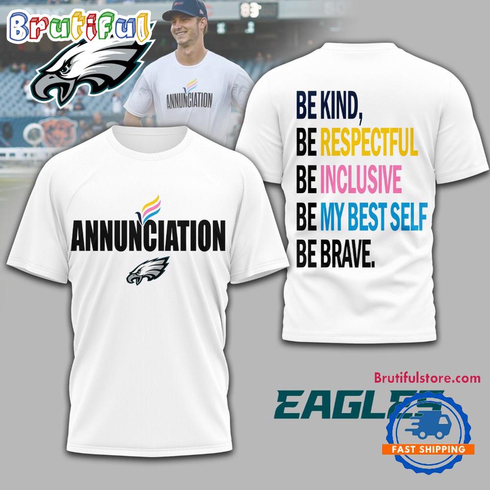 Philadelphia Eagles NFL Annunciation 2025 Unisex 3D Shirt