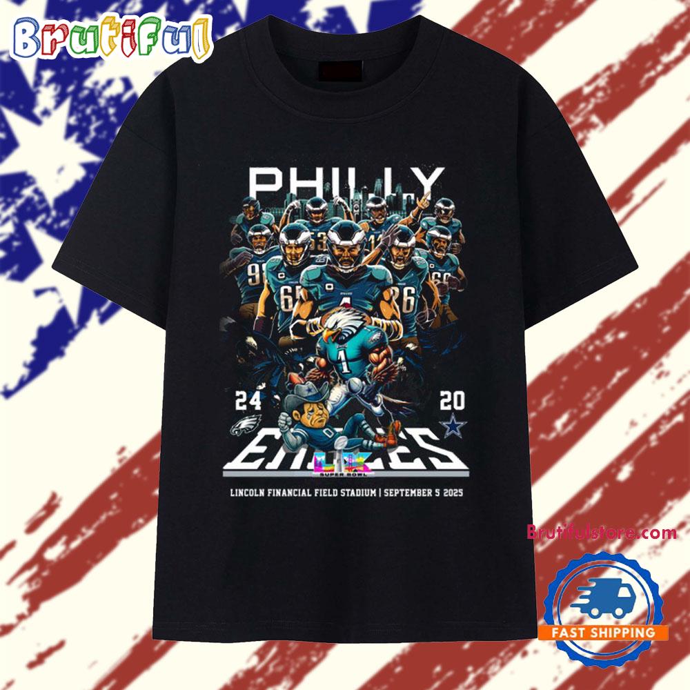 Philadelphia Eagles Philly 2025 Vintage T Shirt
