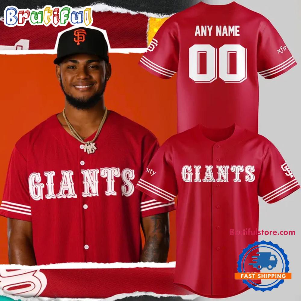 San Francisco Giants 49ers Night 2025 Limited Edition Baseball Jersey