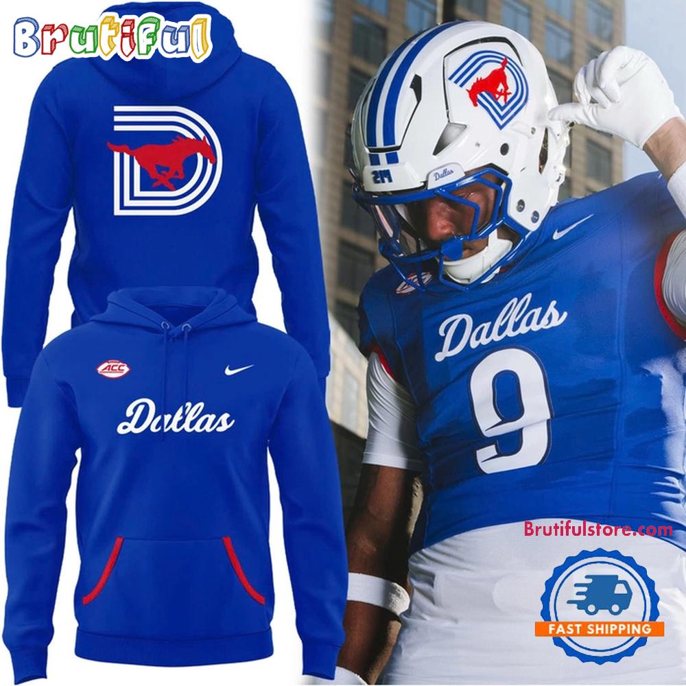 SMU Mustangs 2025 Football New Uniform Hoodie