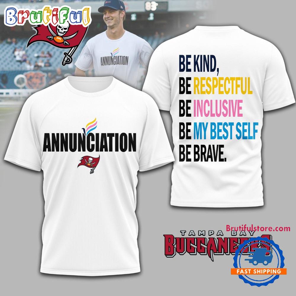 Tampa Bay Buccaneers NFL Annunciation 2025 Unisex 3D Shirt