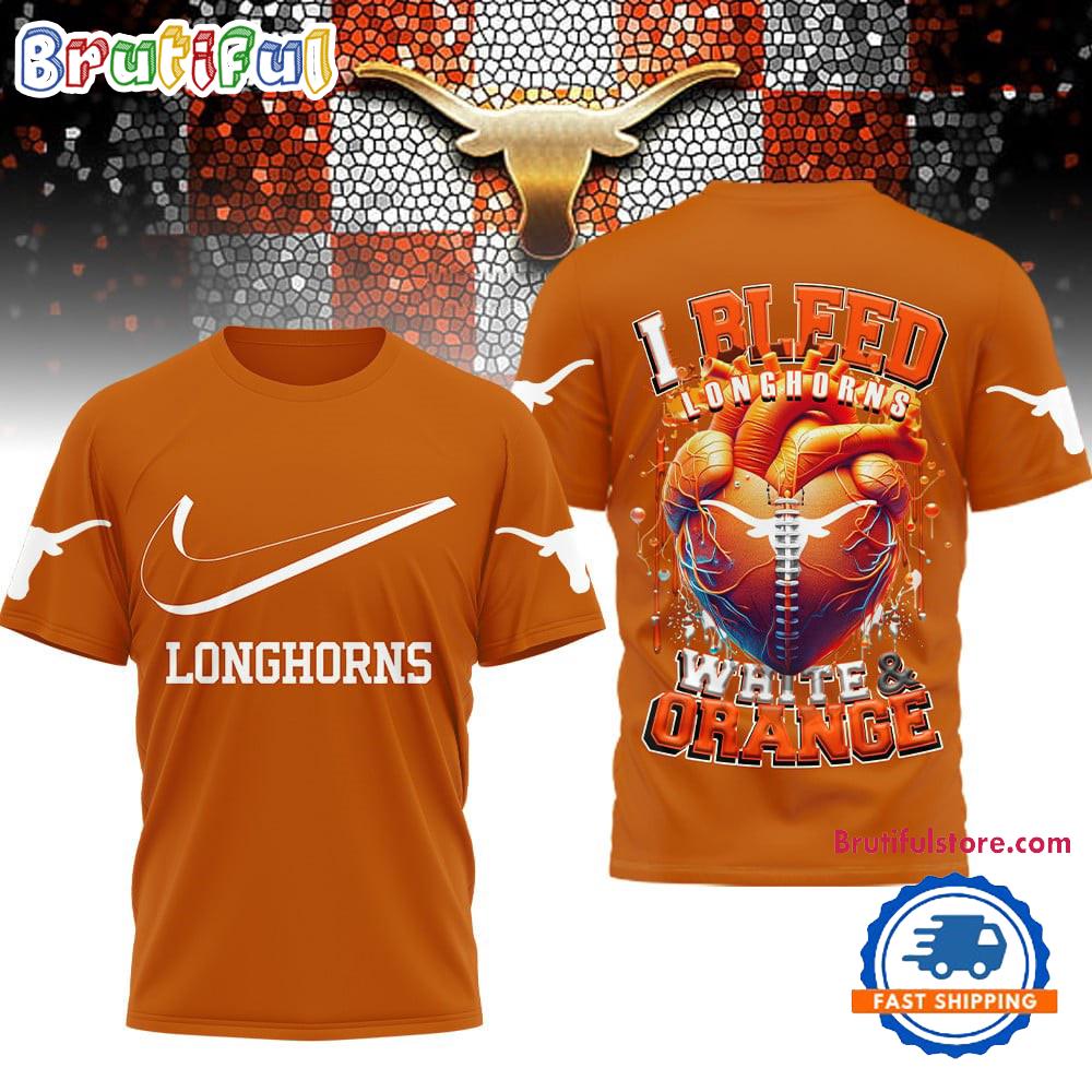 Texas Longhorns 2025 NCAA I Bleed Unisex 3D Shirt